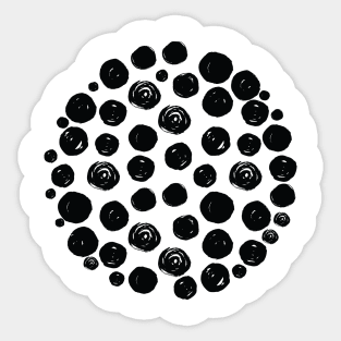 Polka dots Sticker